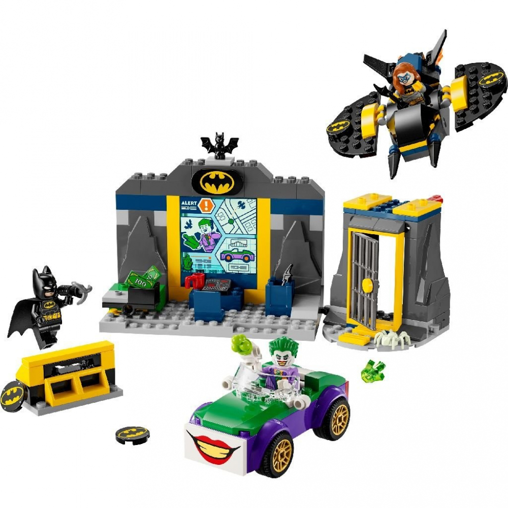 LEGO SUPER HEROES BATCAVE CU BATMAN, BATGIRL SI JOKER 76272 [2]