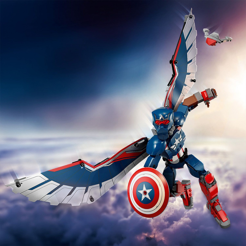 LEGO SUPER HEROES FIGURINA DE CONSTRUCTIE CAPITANUL AMERICA 76296 [11]