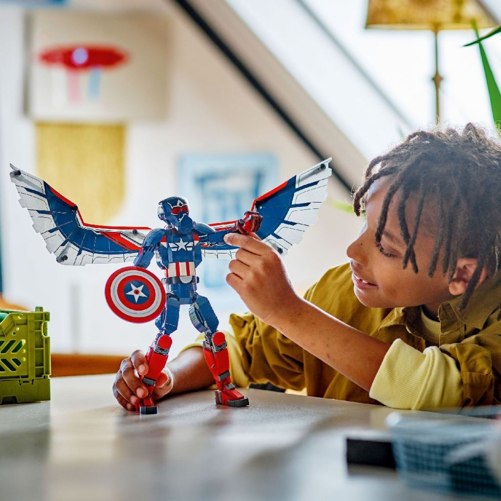 LEGO SUPER HEROES FIGURINA DE CONSTRUCTIE CAPITANUL AMERICA 76296 [7]