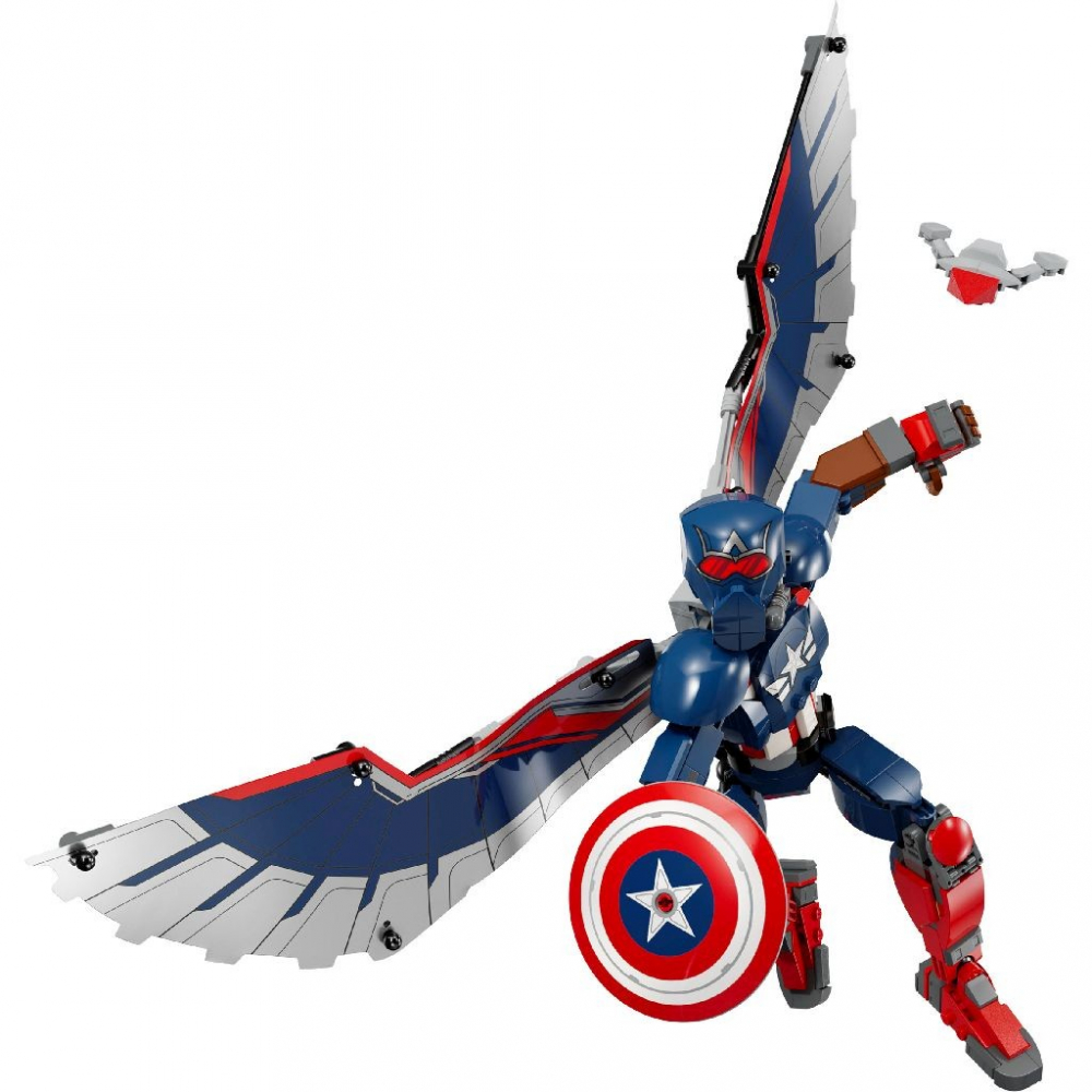 LEGO SUPER HEROES FIGURINA DE CONSTRUCTIE CAPITANUL AMERICA 76296 [6]