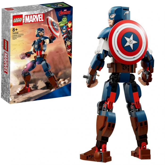 Lego super heroes figurina de constructie captain america 76258 [6]