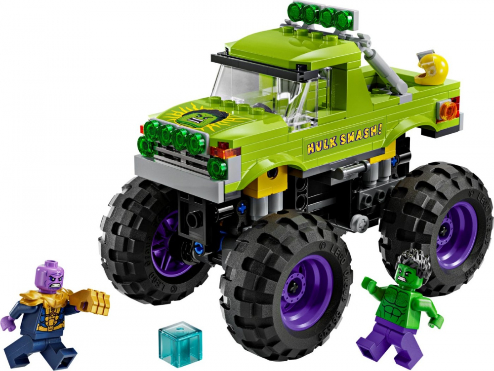 LEGO SUPER HEROES HULK IN VEHICUL DE TEREN CONTRA LUI THANOS 76312 [3]