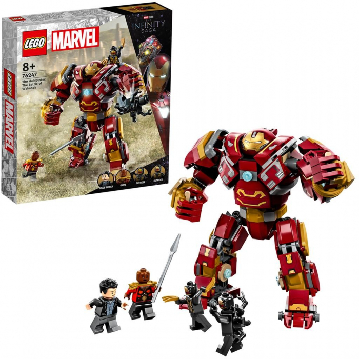 LEGO Super Heroes Hulkbuster Bătălia din Wakanda 76247 [6]