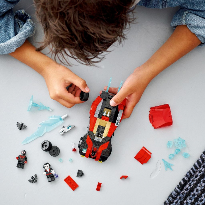 Lego super heroes miles morales vs morbius 76244 [4]