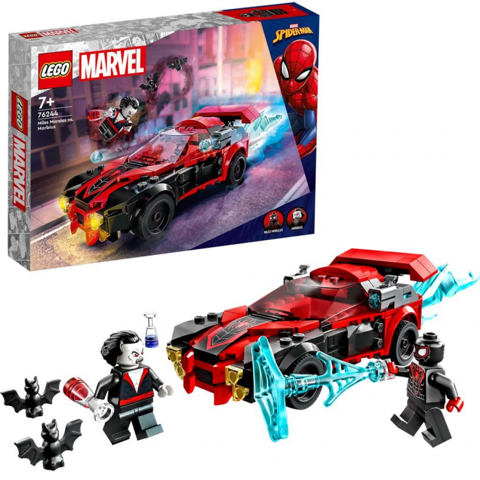 Lego super heroes miles morales vs morbius 76244 [6]