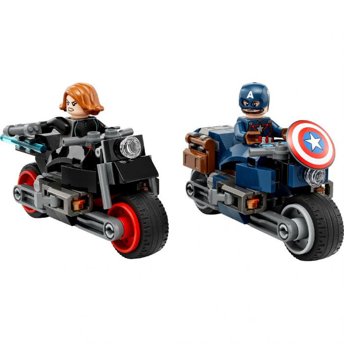 LEGO Super Heroes Motocicletele lui Black Widow si Captain America 76260 [2]