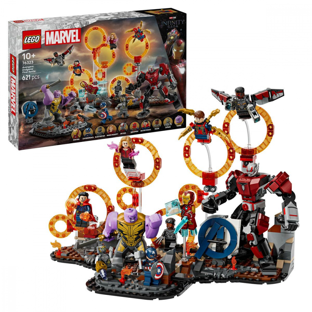 LEGO SUPER HEROES RAZBUNATORII SFARSITUL JOCULUI BATALIA FINALA 76323 [8]