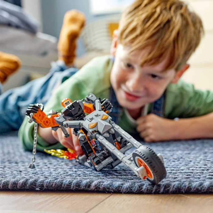 LEGO Super Heroes Robot și Motocicletă Călărețul Fantoma 76245 [3]