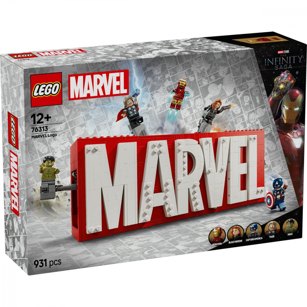 LEGO SUPER HEROES SIGLA SI MINIFIGURINE MARVEL 76313 [1]