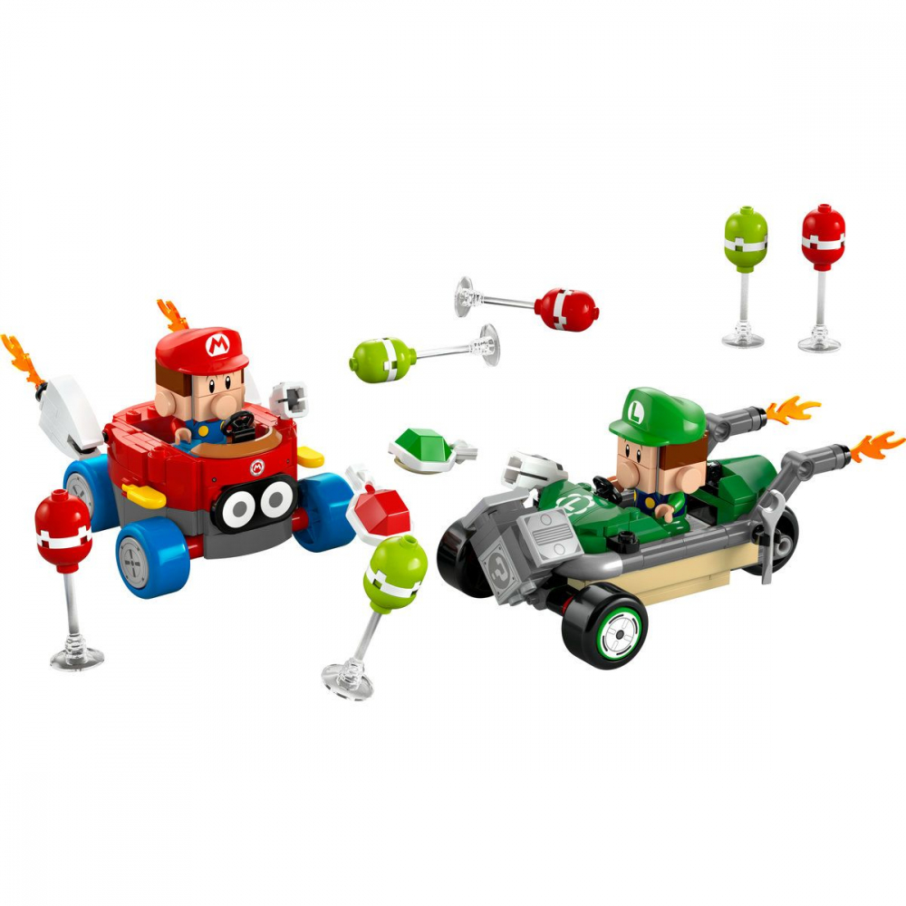 LEGO SUPER MARIO MARIO KART BABY MARIO SI BABY LUIGI 72034 [5]
