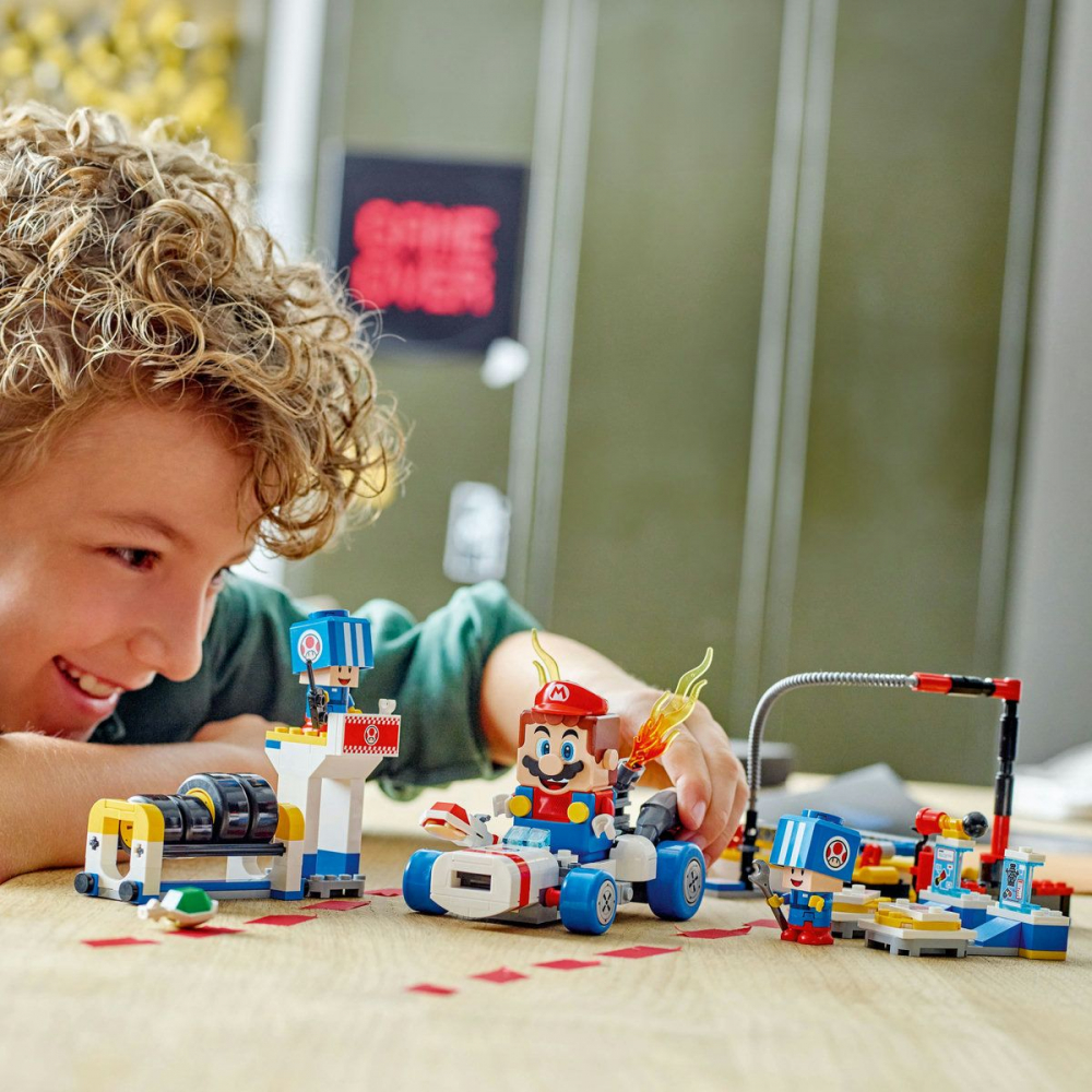 LEGO SUPER MARIO MARIO KART GARAJUL LUI TOAD 72035 [3]