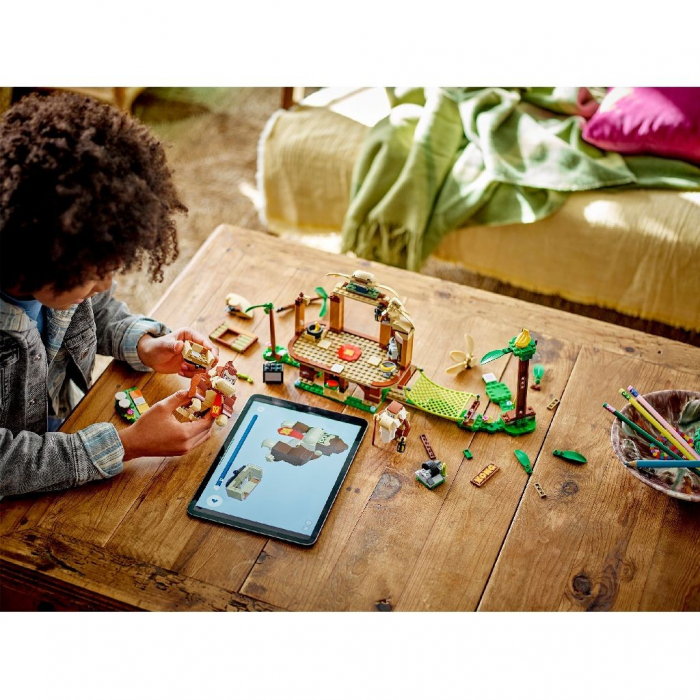 LEGO Super Mario Set de Extindere Casa din Copac a lui Donkey Kong 71424 [4]