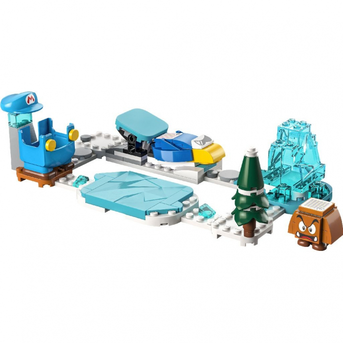 LEGO Super Mario Set de Extindere Costum Mario Crio și Lumea de Gheață 71415 [2]