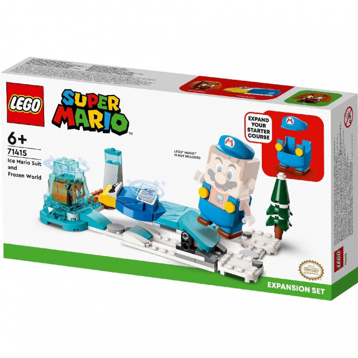 LEGO Super Mario Set de Extindere Costum Mario Crio și Lumea de Gheață 71415 [5]