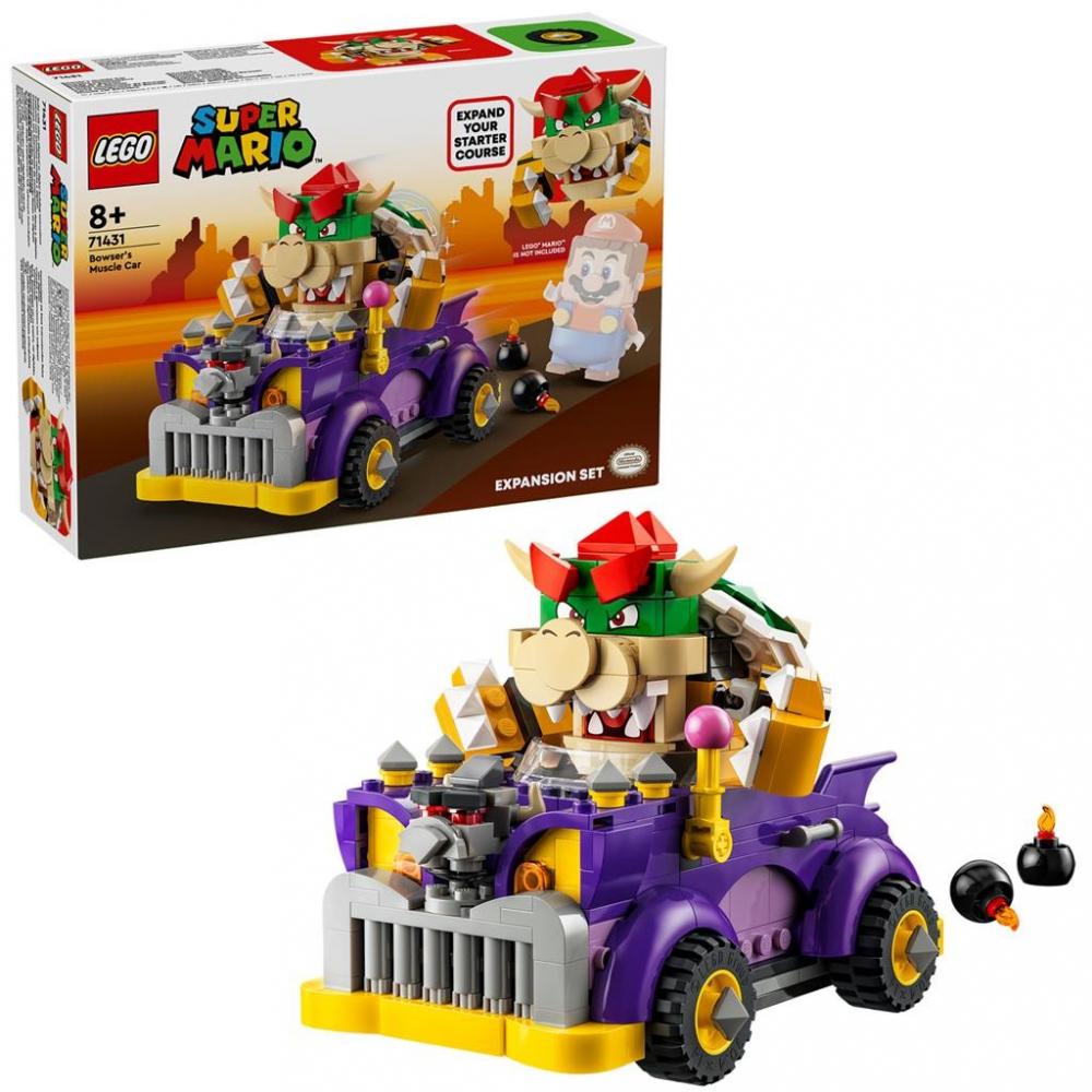 Lego Super Mario Set De Extindere Masina Fortoasa A Lui Bowser 71431 [5]