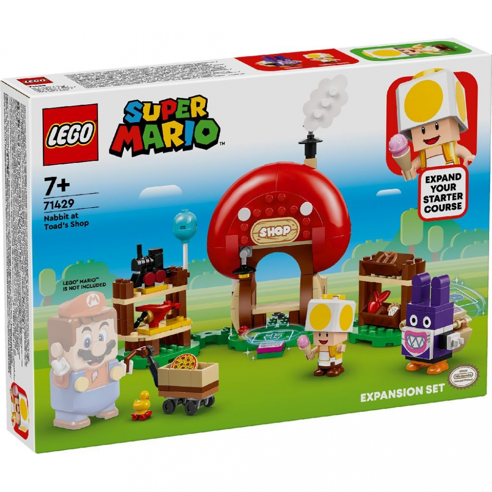Lego Super Mario Set De Extindere Nabbit La Magazinul Lui Toad 71429 [1]