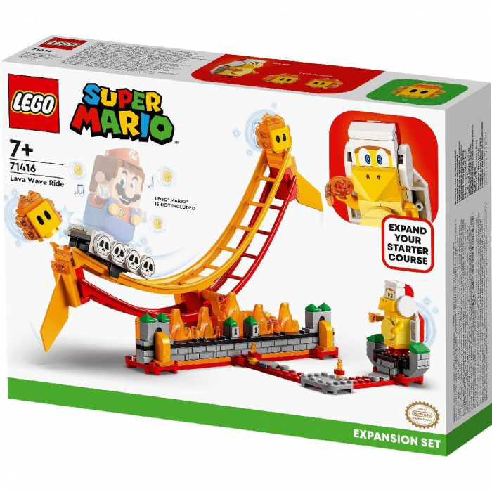 LEGO Super Mario Set de Extindere Plimbare pe Valul de Lava 71416 [5]