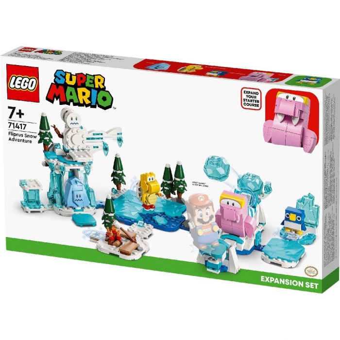 LEGO Super Mario Setul de Extindere Morsel și Aventura lui în Zăpadă 71417 [5]