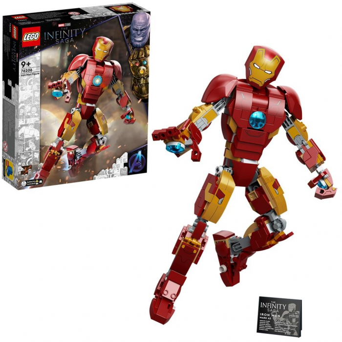Lego superheroes figurina iron man 76206 [5]