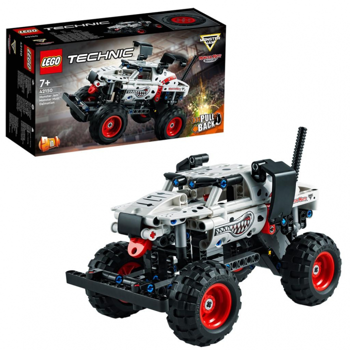 Lego techinic dalmatian monster jam monster mutt 42150 [6]