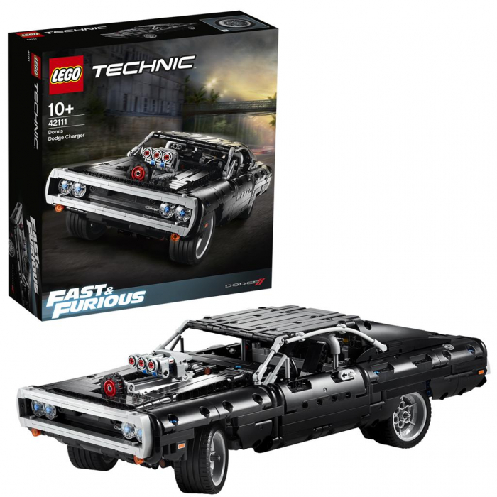 LEGO TECHNIC Dodgeul Charger a lui Dom 42111  [5]