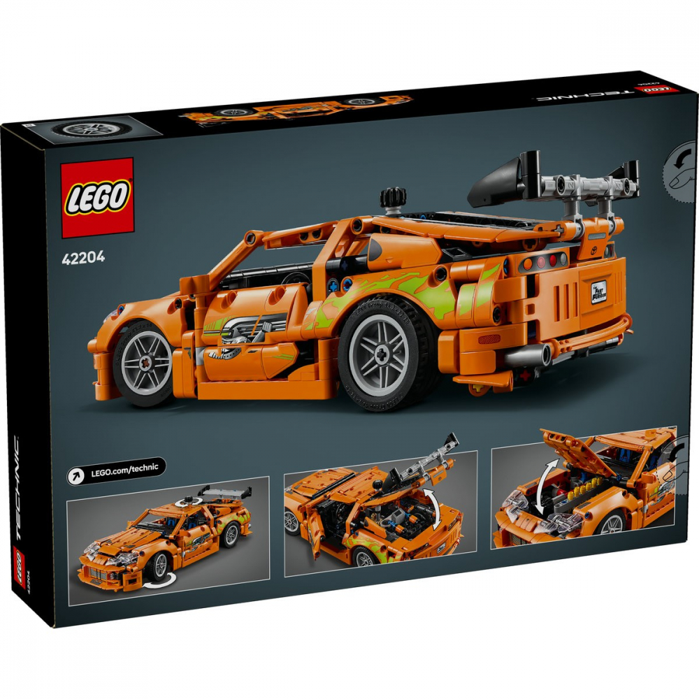 LEGO TECHNIC FAST AND FURIOUS TOYOTA SUPRA MK4 42204 [8]