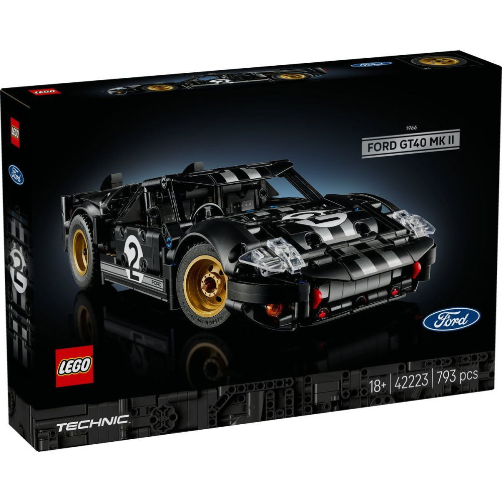 LEGO TECHNIC MASINA DE CURSE 1966 FORD GT40 MKII 42223 [3]