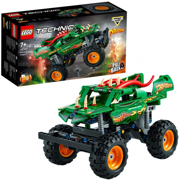 Lego technic monster jam dragon 42149 [6]