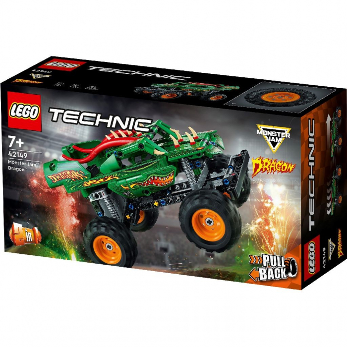 Lego technic monster jam dragon 42149 [5]