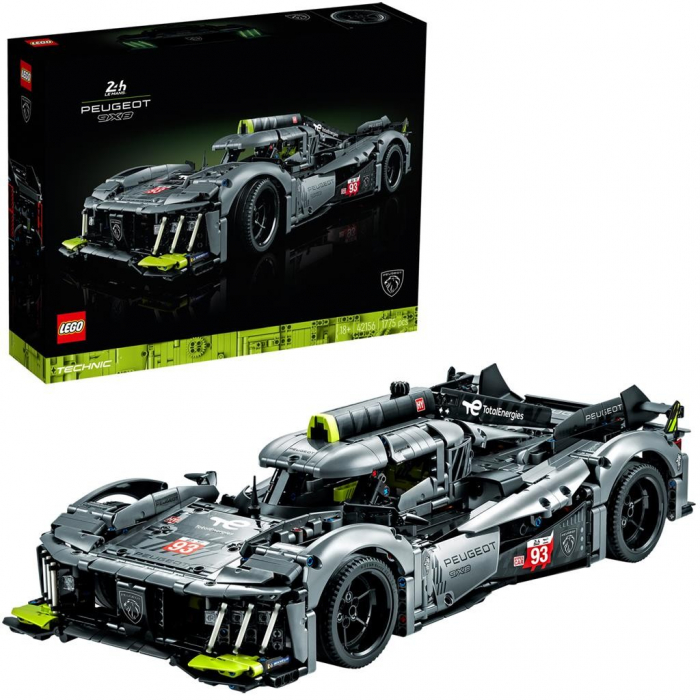 Lego technic peugeot 9x8 24h hybrid hypercar 42156 [5]