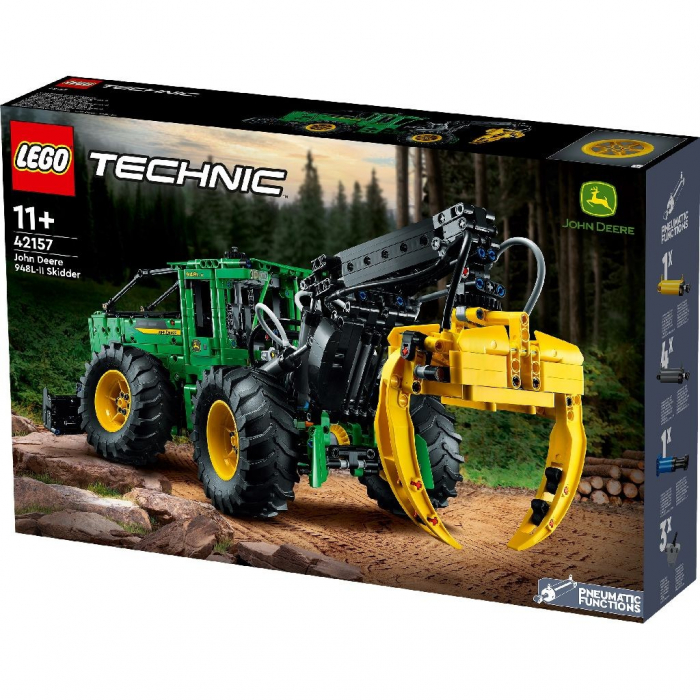 Lego technic tractor de corhanit john deere 948l ii 42157 [4]