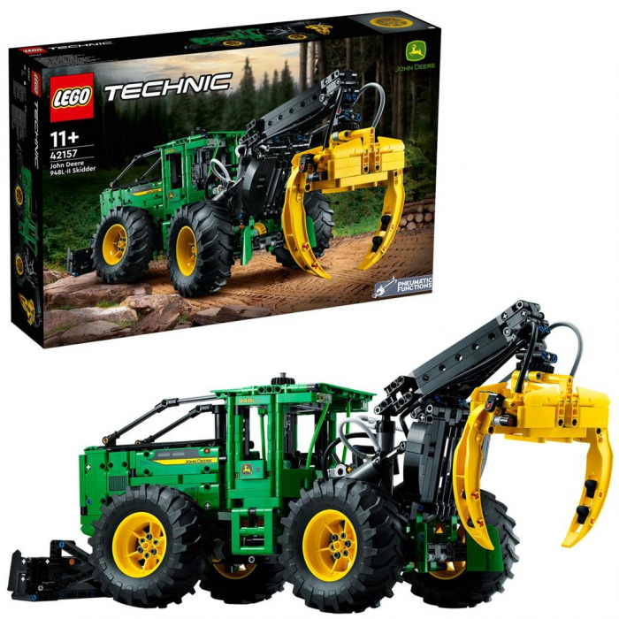 Lego technic tractor de corhanit john deere 948l ii 42157 [6]
