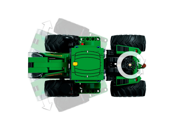 Lego technic tractor john deere 42136 [6]