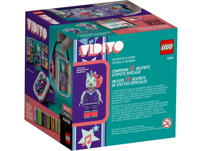 LEGO VIDIYO Unicorn DJ BeatBox 43106  [8]