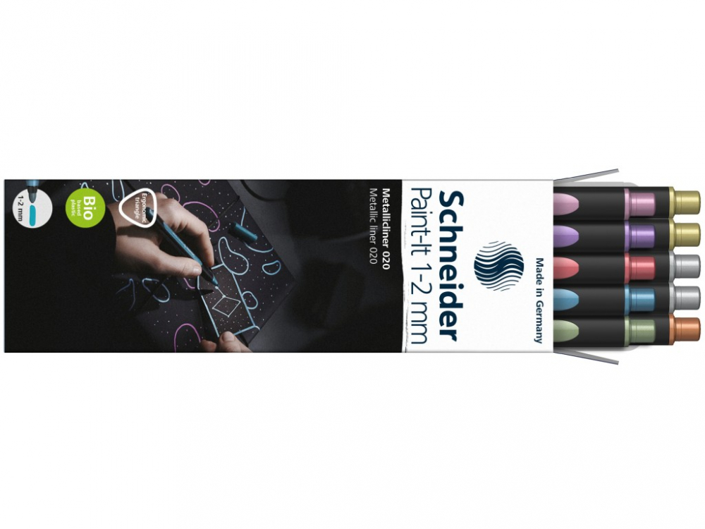 Liner metalic pentru activitati crafts Paint-It 020 1-2 mm,10 bucati/set [2]