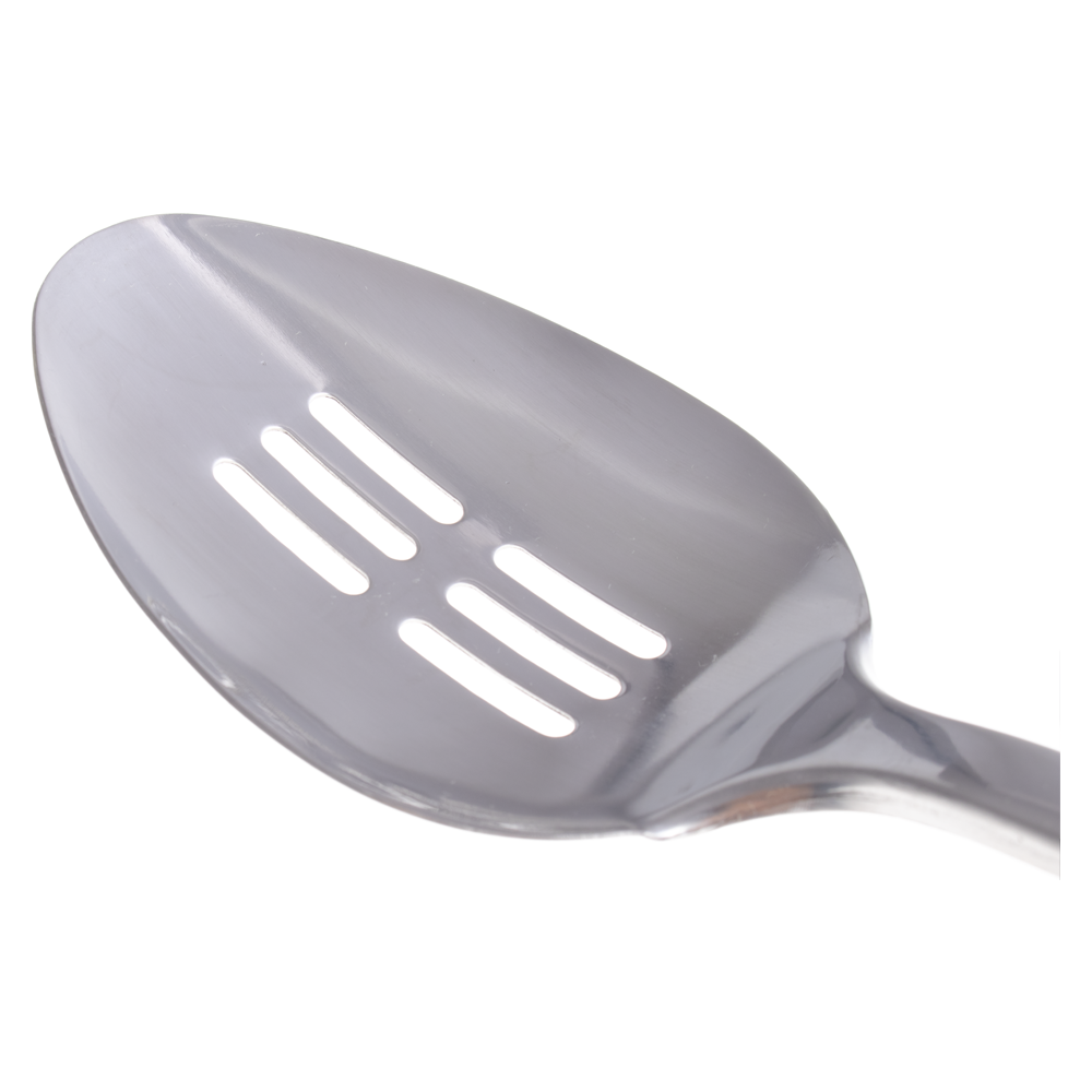 Lingura cu perforatii pentru servire, inox,31.5 cm [2]