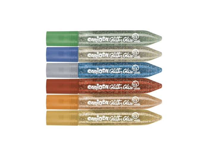 Lipici cu sclipici 6/set [2]
