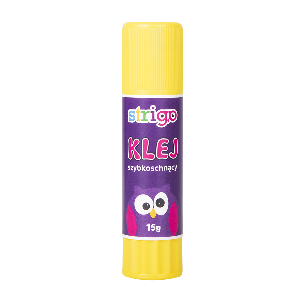 Lipici solid Strigo pentru copii, uscare rapida, 15 gr