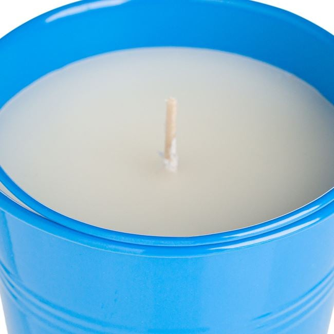 Lumanare citronella anti tantari in ghiveci metalic tip galetusa [2]