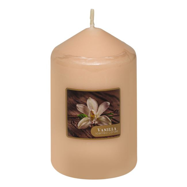 Oem - Lumanare parfumata, aroma vanilie, 5,8x10 cm