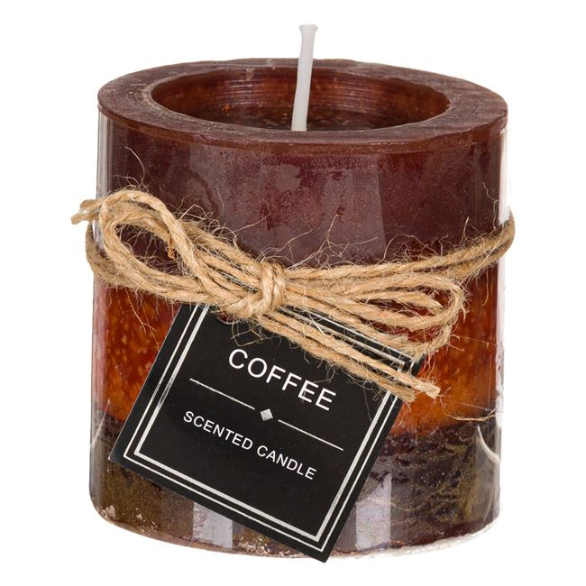 Oem - Lumanare parfumata cu aroma de cafea, 6,8x7,2 cm