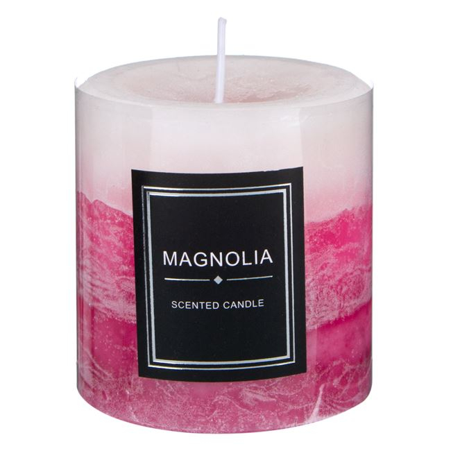 Lumanare parfumata cu aroma de magnolie, 7x7,5 cm