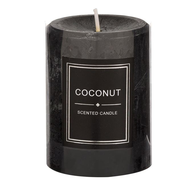 Lumanare parfumata cu aroma de nuca de cocos, 7x9,5 cm