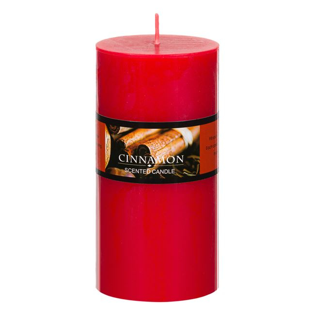 Lumanare parfumata cu aroma de scortisoara, 6,8x14cm