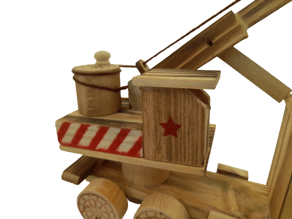 Macara decorativa din lemn [3]