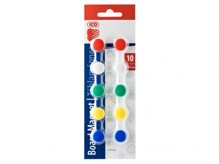 Magneti colorati pentru whiteboard,15 mm,10 bucati set
