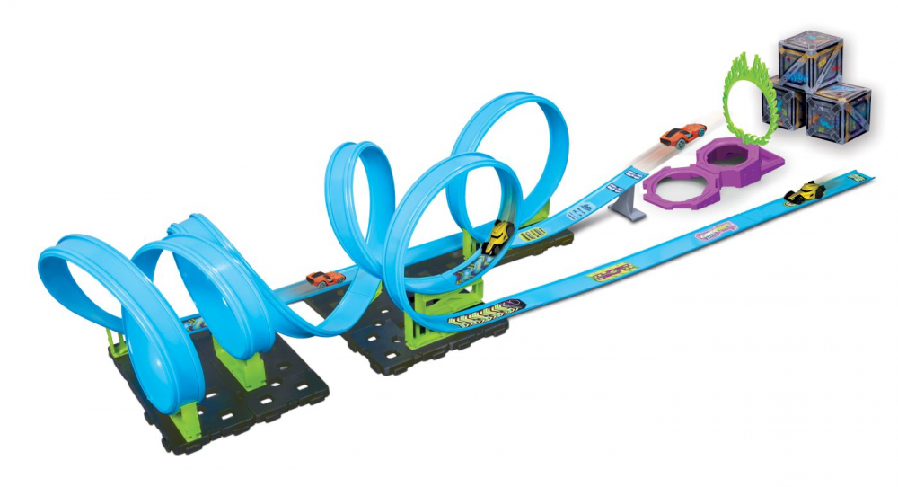 MAISTO CYBER RACERS CIRCUIT CURSA DUBLA [3]