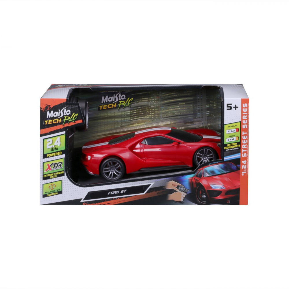 MAISTO MASINUTA CU TELECOMANDA 2 4GHZ FORD GT SCARA 1 LA 24