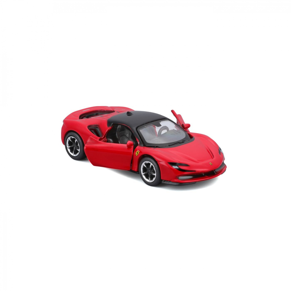 MAISTO MASINUTA METALICA SPEED ICONS FERRARI SF90 STRADALE ROSU SCARA 1 LA 64 [3]