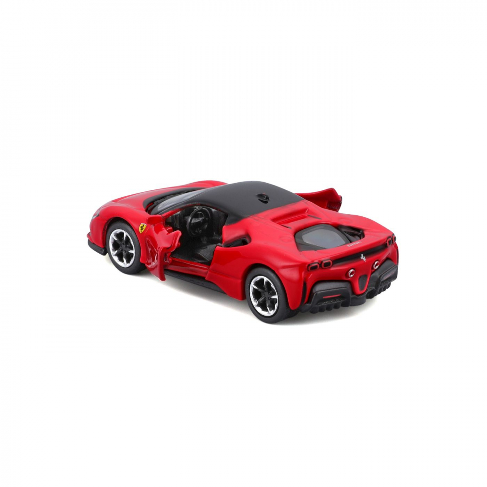 MAISTO MASINUTA METALICA SPEED ICONS FERRARI SF90 STRADALE ROSU SCARA 1 LA 64 [4]